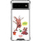 Marvel Rocket Raccoon and Groot Tall Tails Google Pixel 6 Clear Case